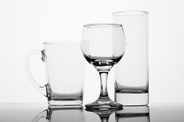 Glass of water