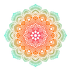 Vector mandala ornament
