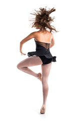 Woman dancing ballet © luismolinero