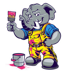 Elephant painter