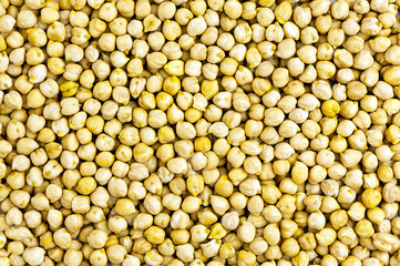 raw chickpeas background