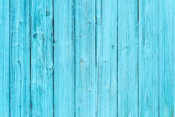 Fototapeta na wymiar Blue old wood plank texture
