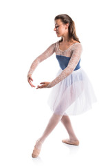 Beautiful girl ballet dancer