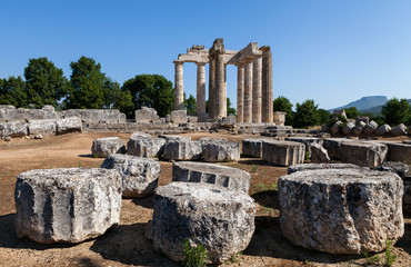 Temple grec de ZEUS à Némée