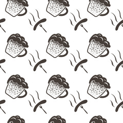 Seamless Oktoberfest Pattern