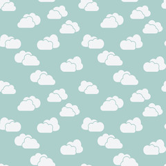 Obraz premium clouds seamless background