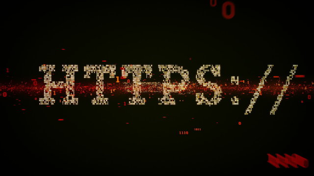 Binary ones and zeros form technology terms. This clip is available in multiple color options and loops seamlessly.