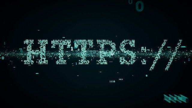 Binary ones and zeros form technology terms. This clip is available in multiple color options and loops seamlessly.