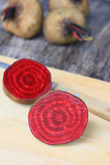 fresh beetroot