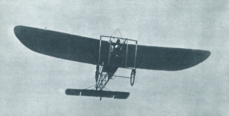 French aircraft  Blériot XI, 1909
