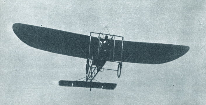 French aircraft  Bl&eacute;riot XI, 1909