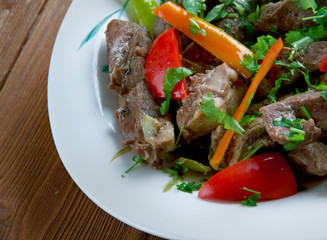 Eastern roast lamb tripe