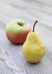 Apple and pear