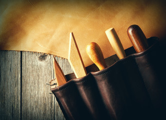 Leather crafting tools