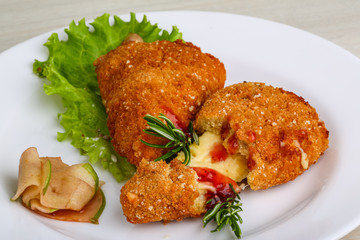 Fried cheese