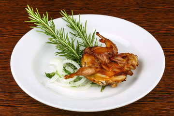 Grilled quail