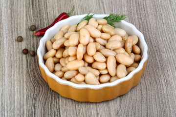Canned white beans