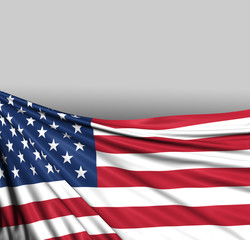 USA Flag, American Background, United States of America