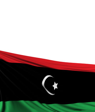 Libyan Flag, Libya Background