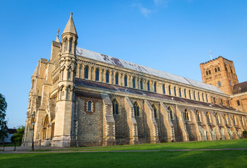 Fototapeta premium Cathedral and Abbey Church Saint Alban St.Albans