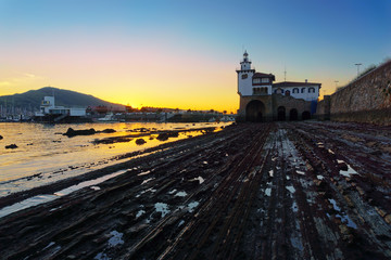 Arriluze lighthouse in Getxo