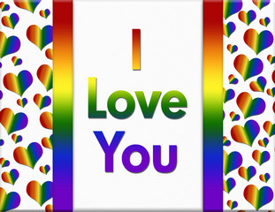 LGBT I Love You Message