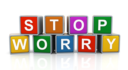 3d Stop worry