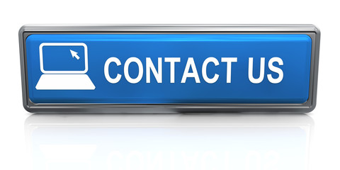 3d contact us button