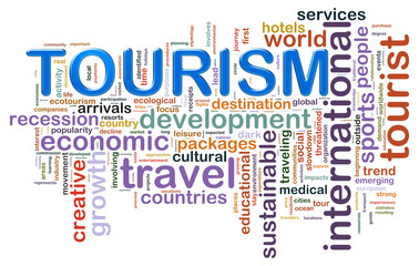 Tourism word tags