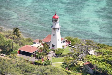 Fototapeta na wymiar Waikiki Diamond Head 