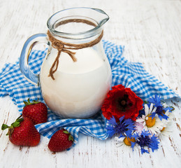 Jug  of milk
