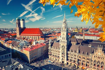 Luftaufnahme von München © sborisov