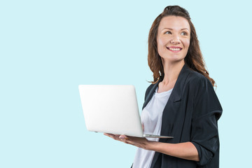 Business Woman Smiling