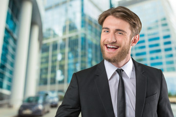 Fototapeta premium Businessman portrait