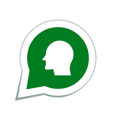 head profile icon