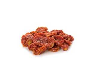 Fototapeta premium Dried tomatoes isolated on white background