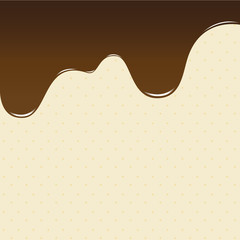 abstract background sweet brown chocolate, cake background vecto