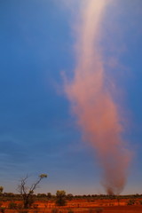 Whirlwind in Australian outback