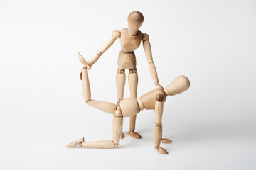 Physiotherapeut und Patient