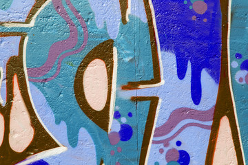 graffiti wall background / closeup