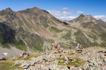 Sommets et pierriers