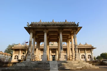 Cercles muraux Monument Jama Masijd mosque in complex Sarkhej Roza in India