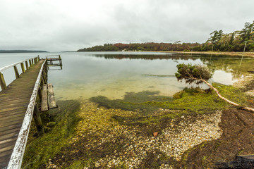 Obraz premium Jetty reflects