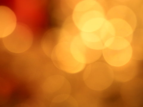 abstract orage bokeh background