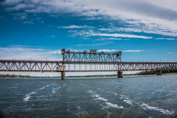 Obraz premium Kryukov railway bridge
