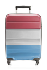 Suitcase with national flag series - Luxembourg