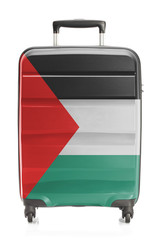 Suitcase with national flag series - Palestine