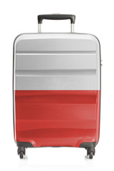 Suitcase with national flag series - Poland