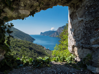 Blick auf Gardasee