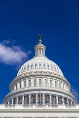 Washington DC, Dome of theUnited States National Capitol buildin